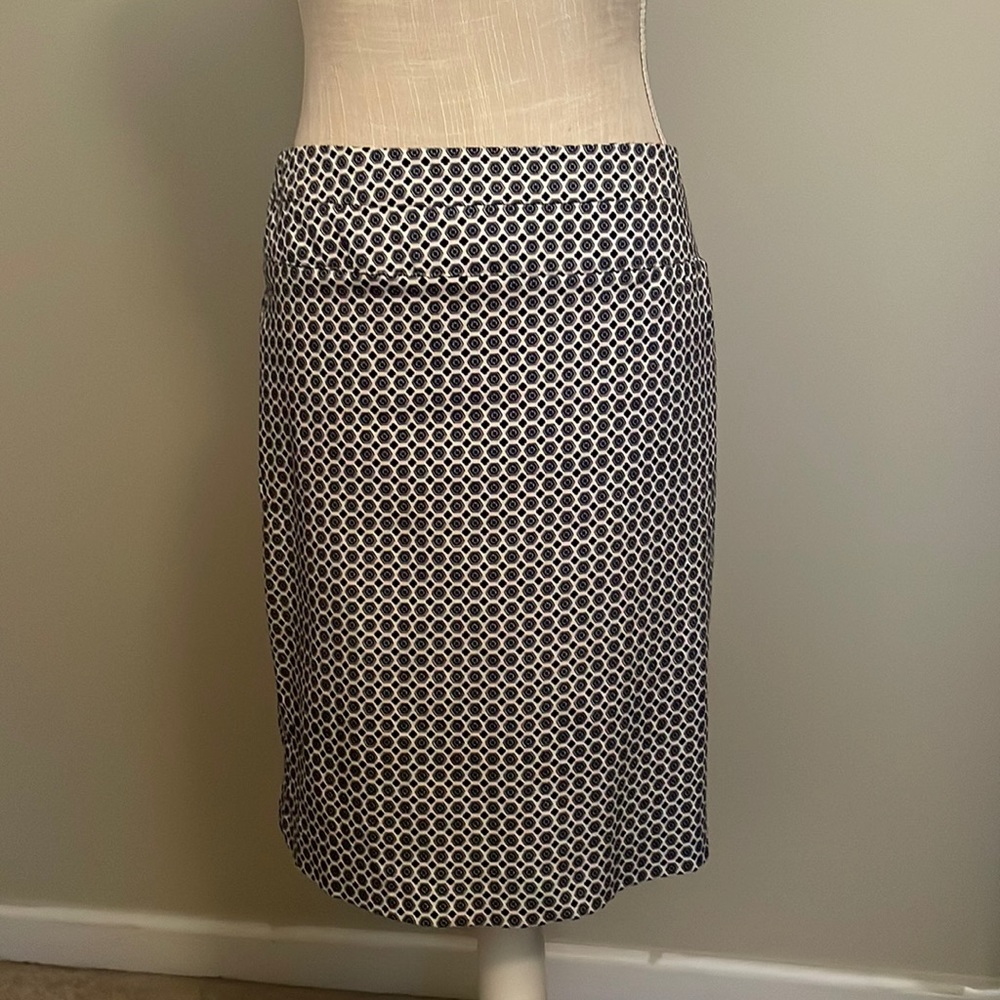 Donna Ricco NY geometric print skirt - size 8